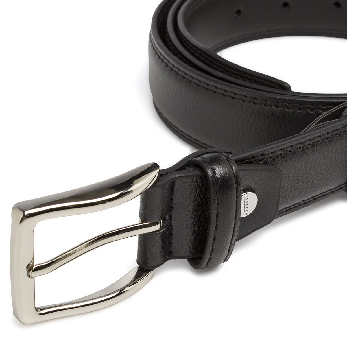Cintura da Uomo Nera con dettagli impunturati Carrera Jeans - Image 4