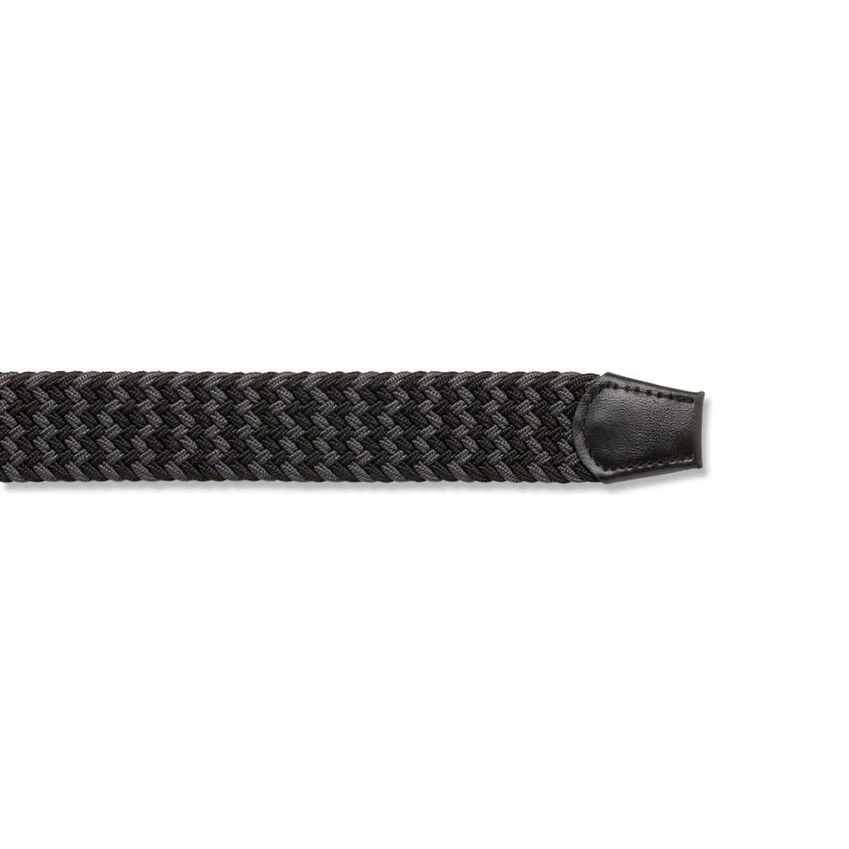Cintura Intrecciata bicolore nero e grigio da Uomo Carrera - Image 3