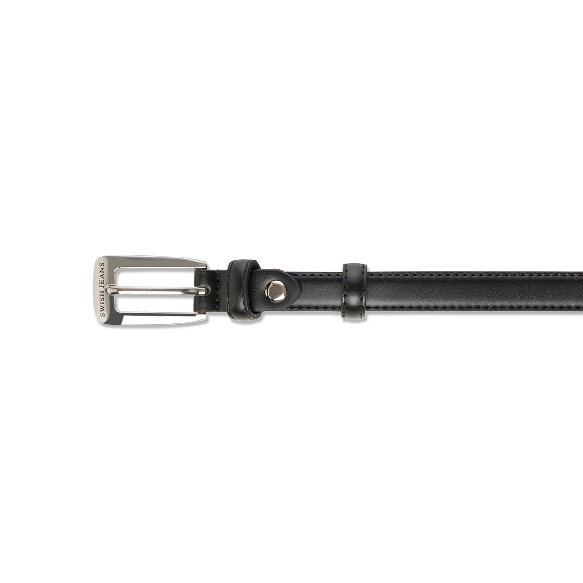 Cintura nera da donna con fibbia in metallo Swish Jeans - Image 6