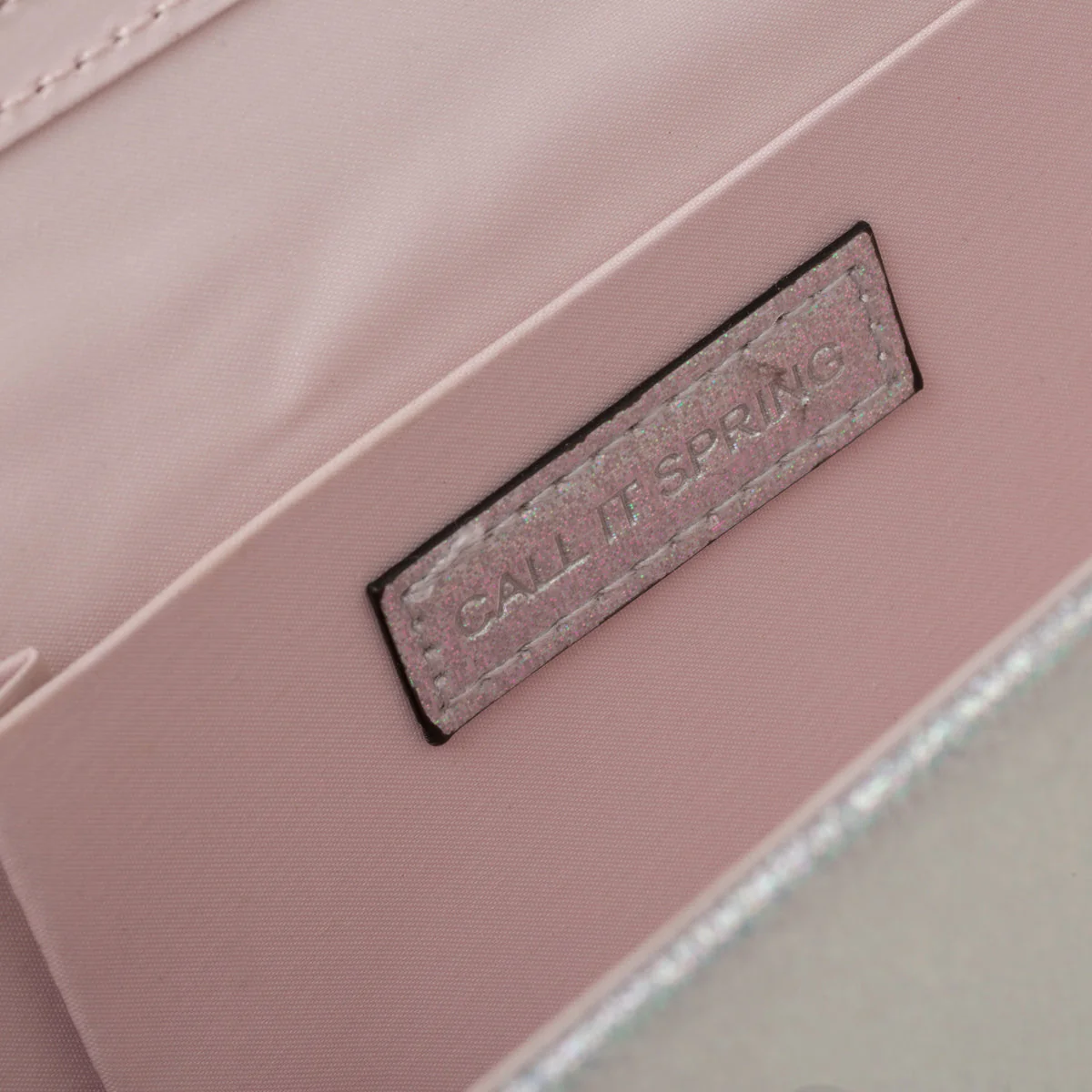 Clutch argento con dettagli in metallo Call It Spring Qweenbee - Image 4
