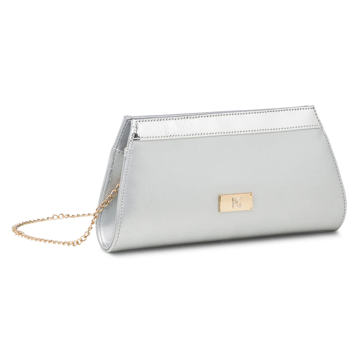 Clutch argento da donna Romeo Gigli Milano Viola - Image 3