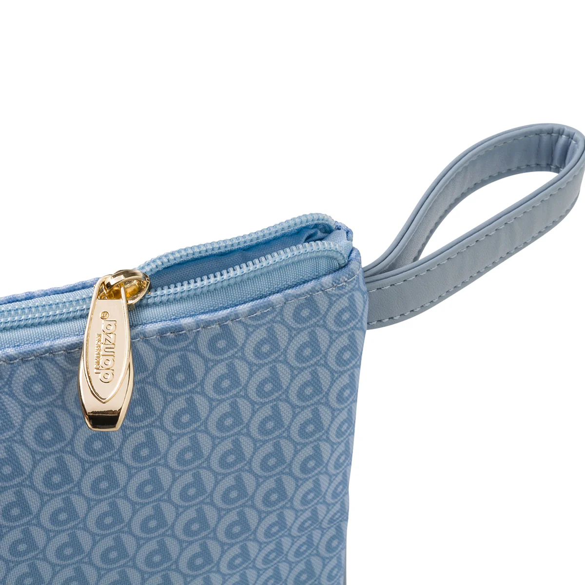 Clutch Azzurra da Donna con stampa logo all-over Dimensione Danza - Image 3
