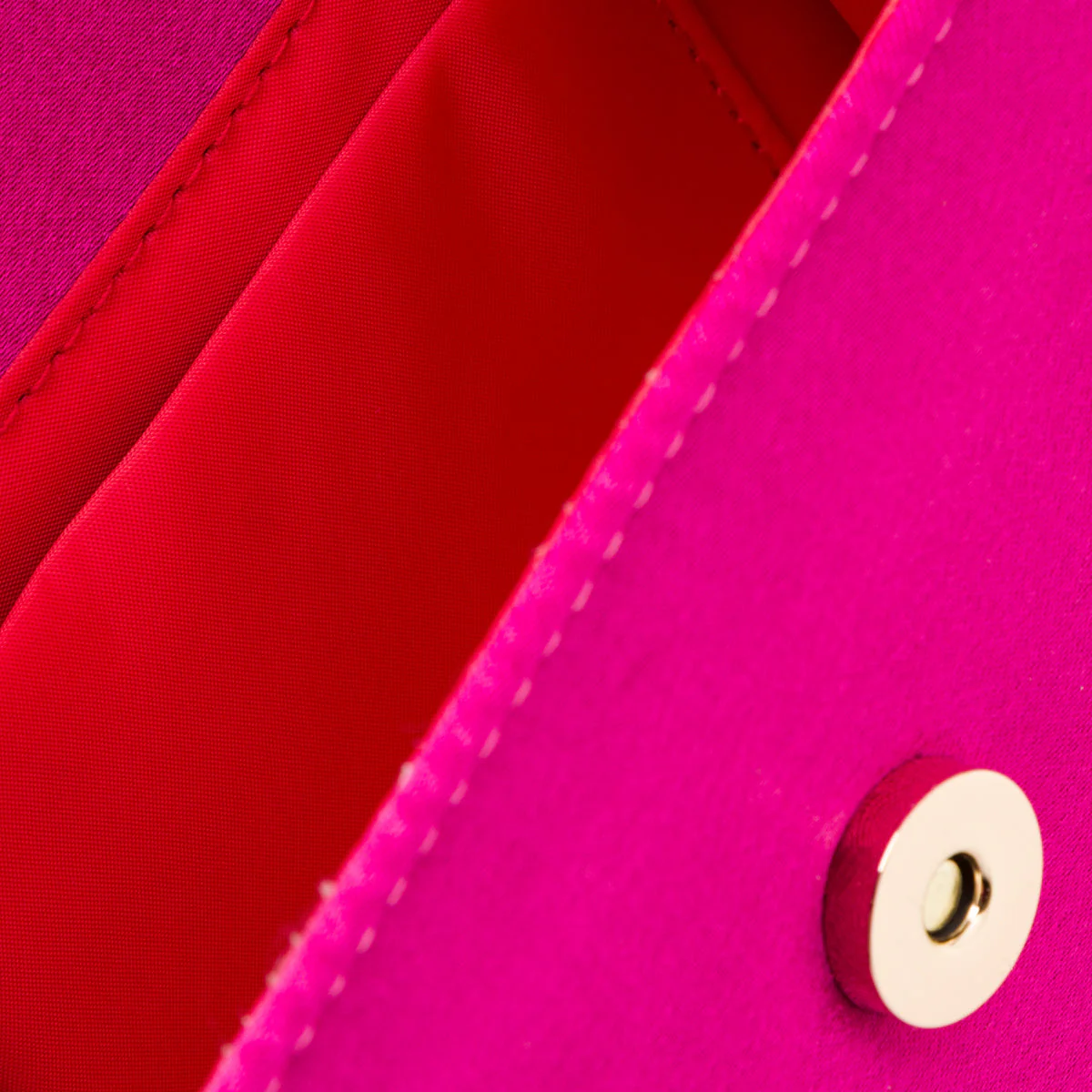 Clutch fucsia in raso da donna Romeo Gigli Milano Yasu - Image 5