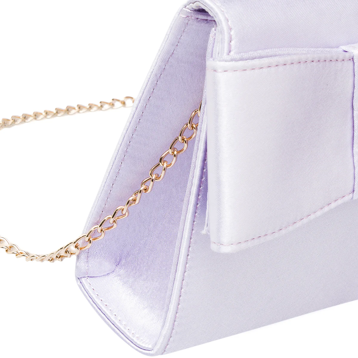 Clutch lilla in raso da donna Romeo Gigli Milano Yasu - Image 4