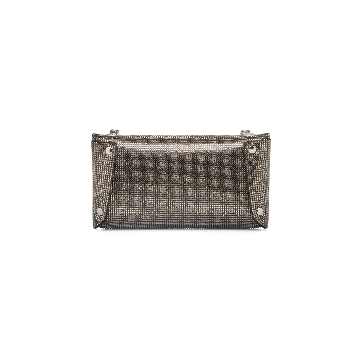 Clutch nera da donna con strass Lora Ferres - Image 5