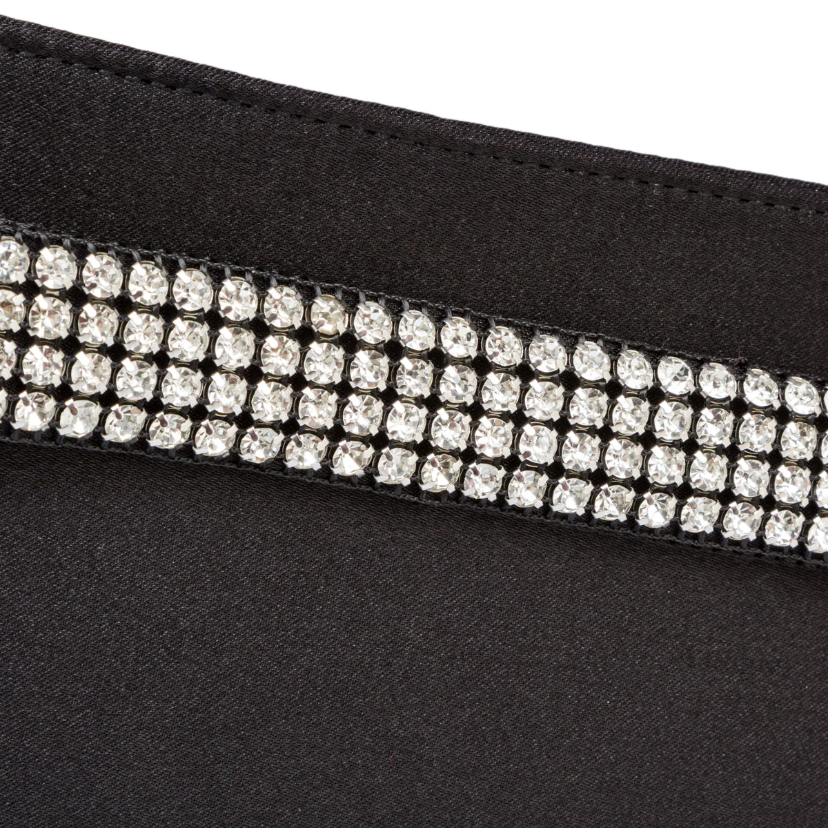 Clutch nera in raso da donna Romeo Gigli Milano Diletta - Image 5