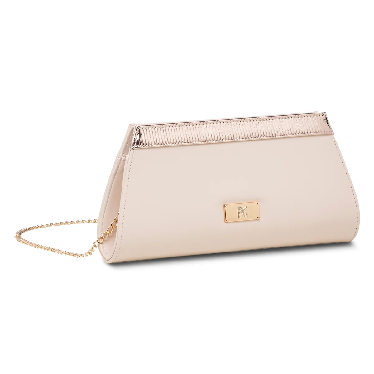 Clutch nude da donna Romeo Gigli Milano Viola - Image 3