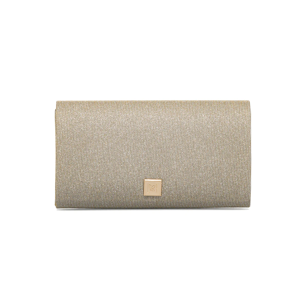 Clutch oro con glitter da donna Lora Ferres - Image 2
