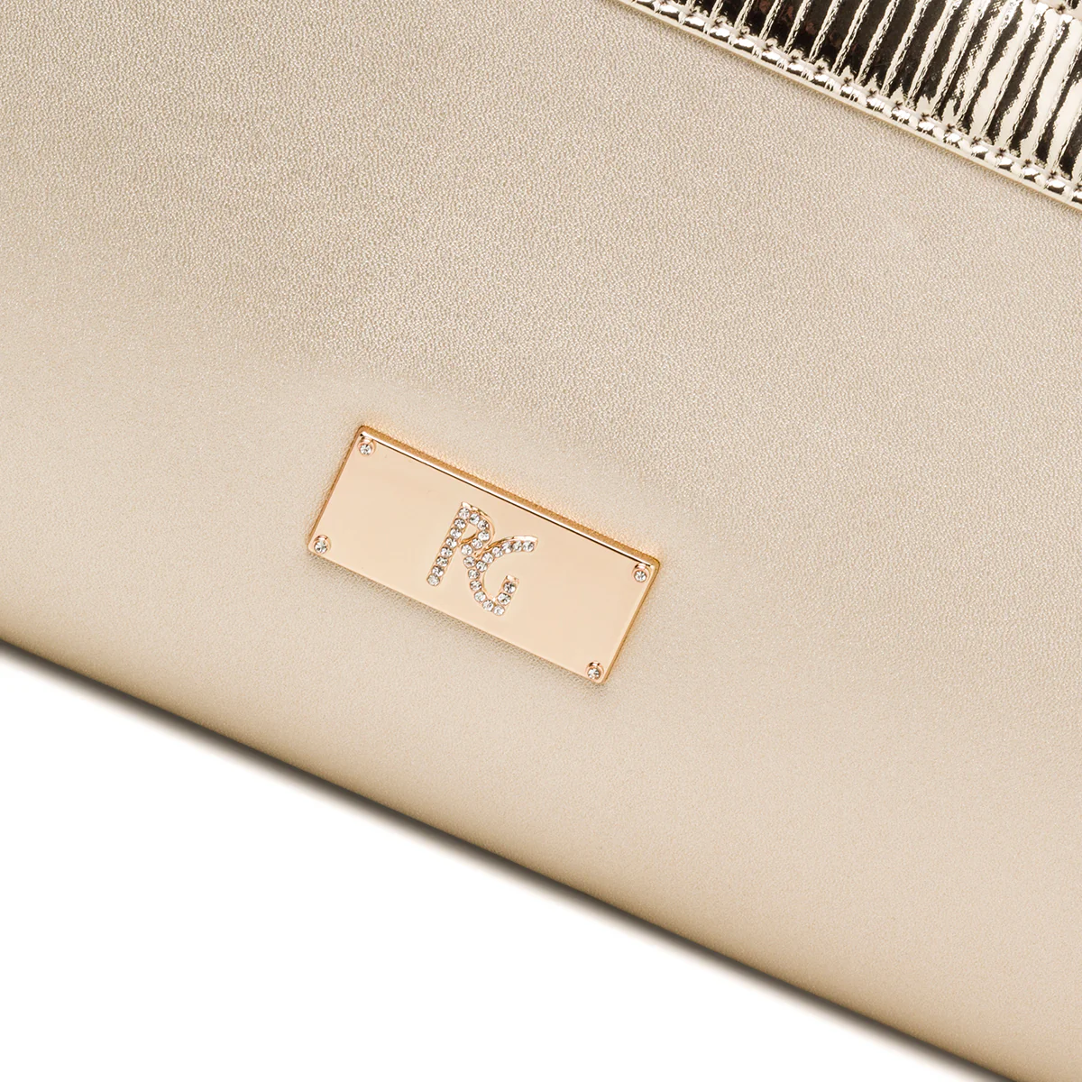 Clutch platino da donna Romeo Gigli Milano Viola - Image 4