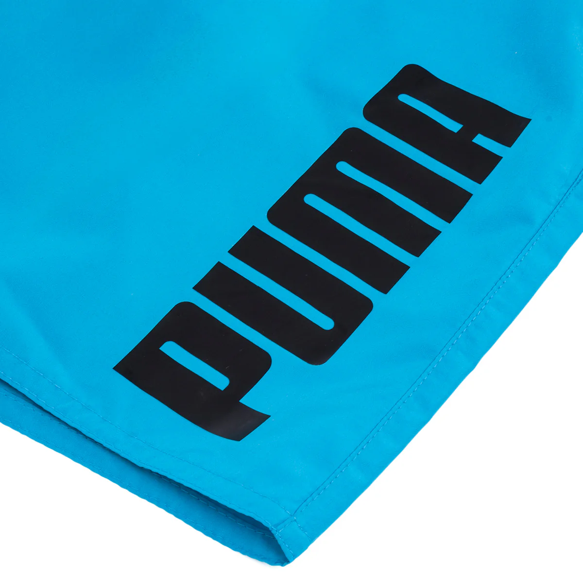 Costume da Bagno Azzurro da Uomo con logo e tasche Puma - Image 3