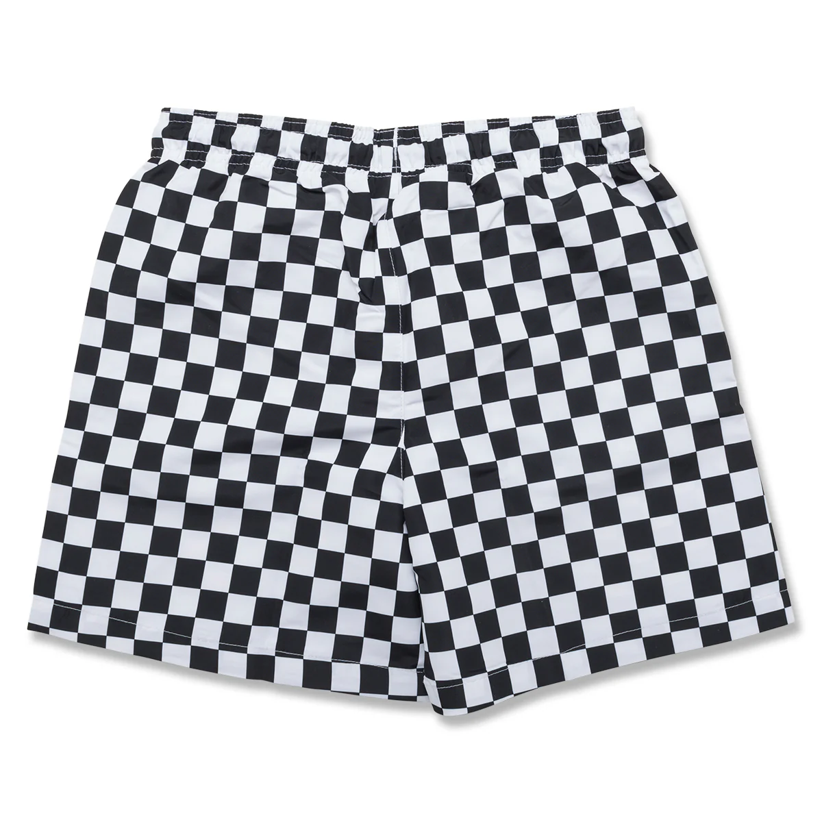 Costume da bagno da bambino bianco e nero a scacchi Ducati Corse - Image 2