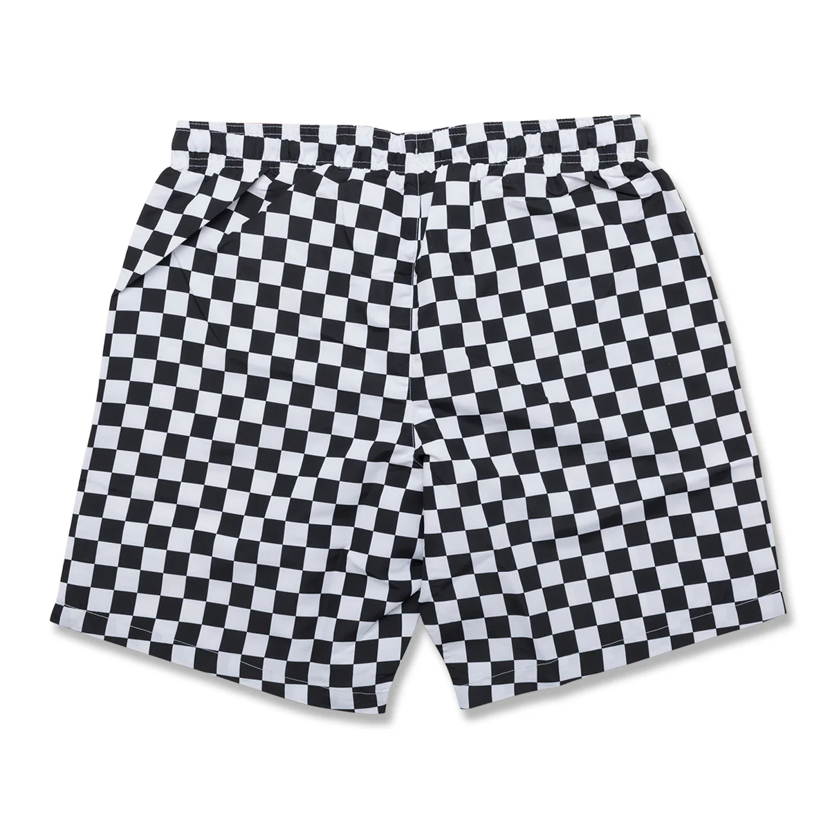 Costume da bagno da uomo bianco e nero a scacchi Ducati Corse - Image 2