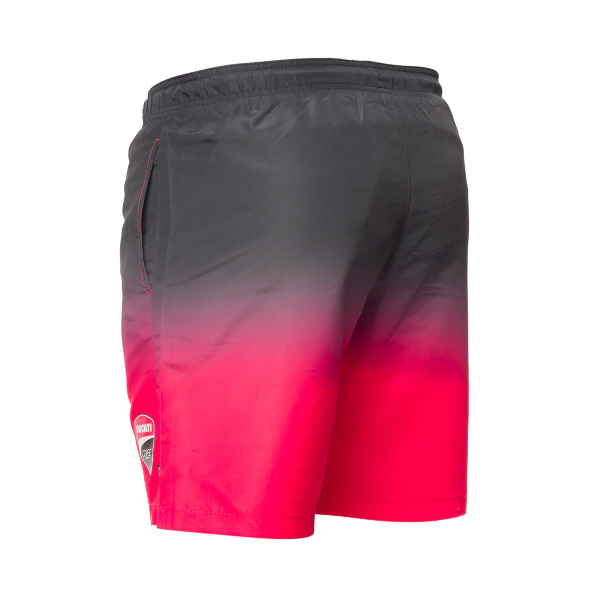 Costume da bagno da uomo nero e rosso Ducati Corse - Image 3