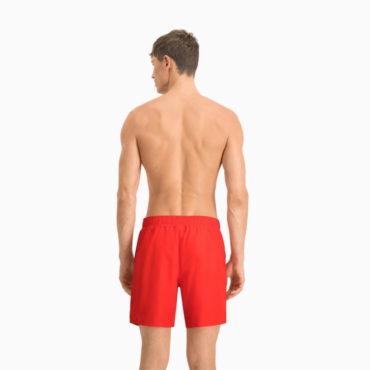 Costume da bagno rosso da uomo Puma Swim Mid - Image 2