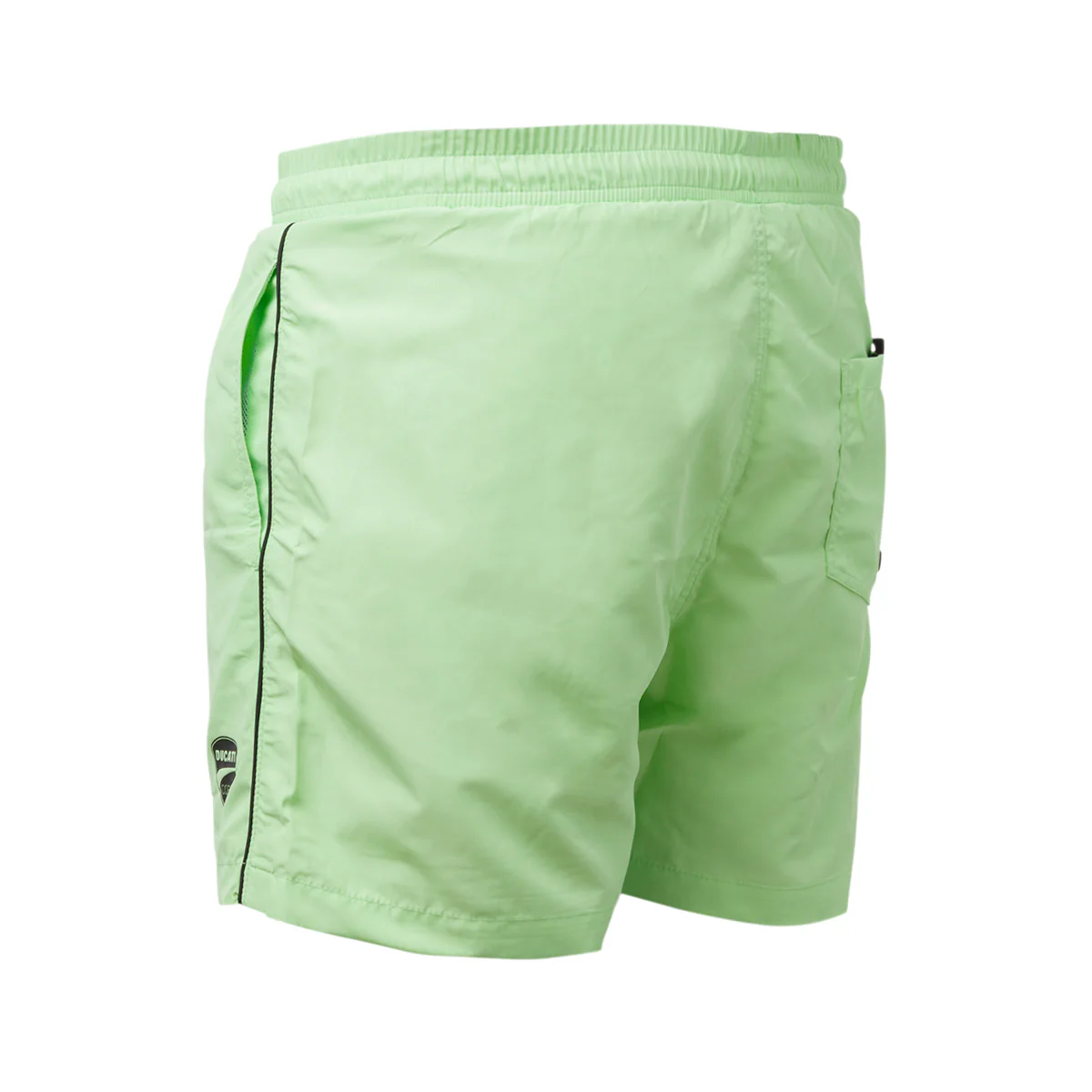 Costume da bagno Uomo Verde con elastico in vita e logo frontale Ducati Corse - Image 3