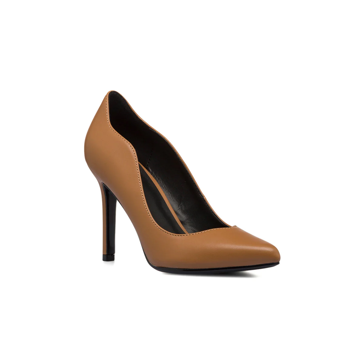 Décolleté marroni con tacco a spillo 10 cm Lora Ferres - Image 5