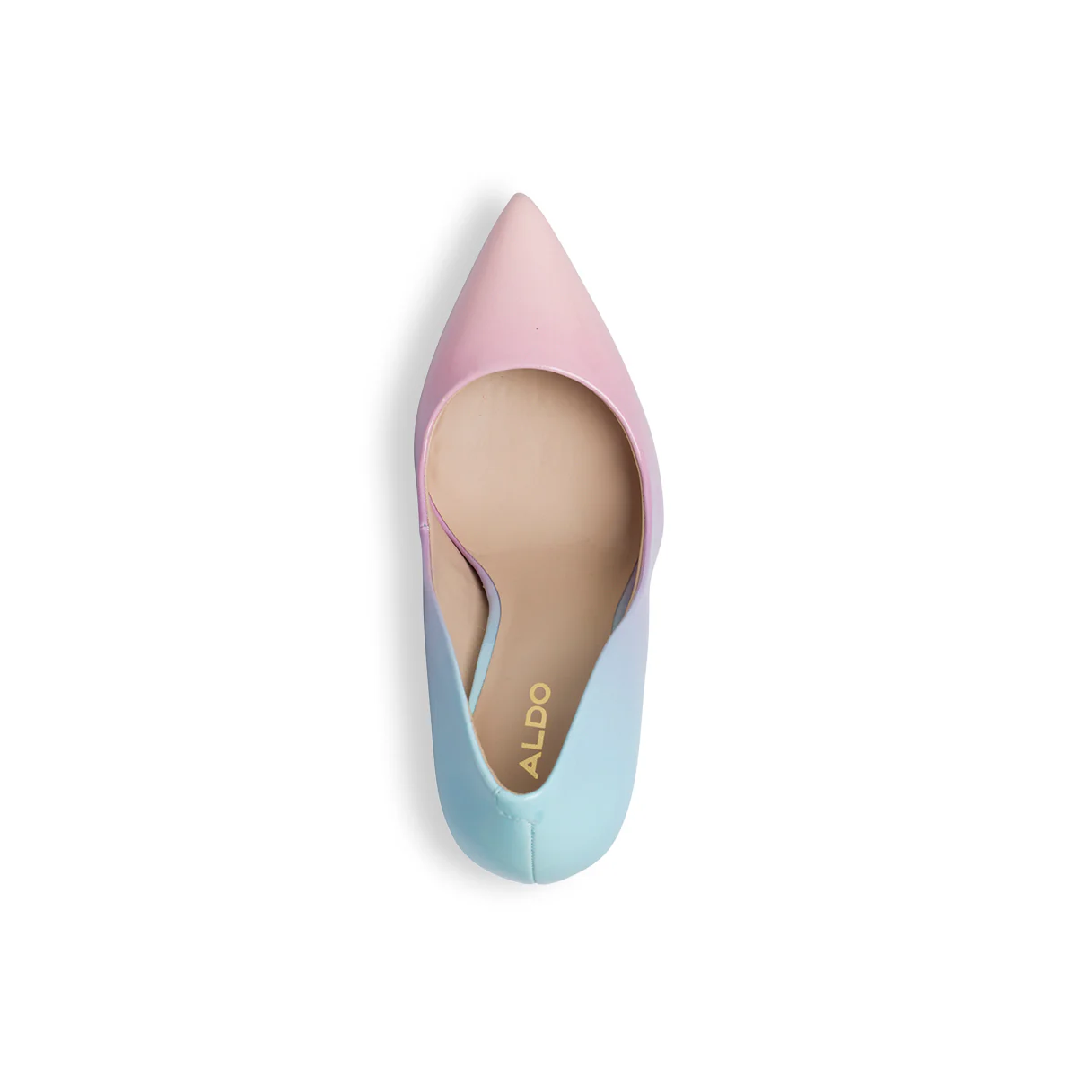 Décolleté azzurre e rosa effetto vernice con tacco 10 cm ALDO Stessy - Image 7