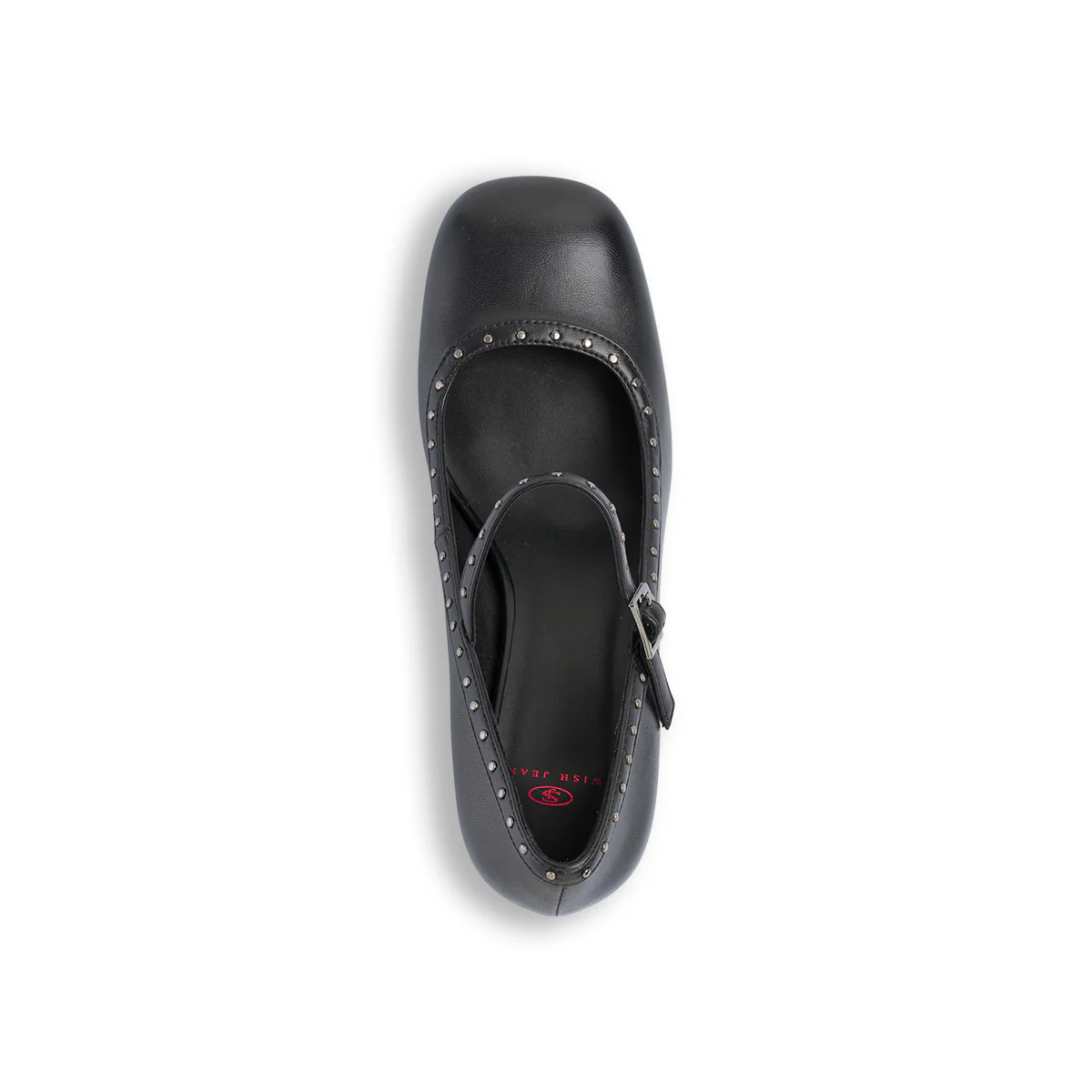 Décolleté Mary Jane bebé da donna con tacco 7,5 cm e borchie nere Swish Jeans - Image 8