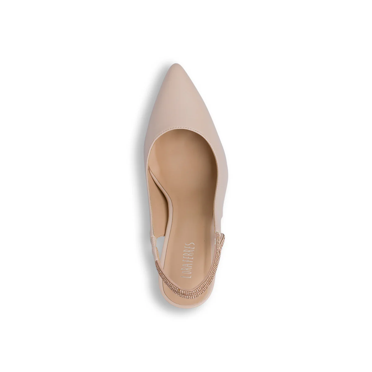 Décolleté beige da Donna con cinturino e tacco a spillo 8,5 cm Lora Ferres - Image 7