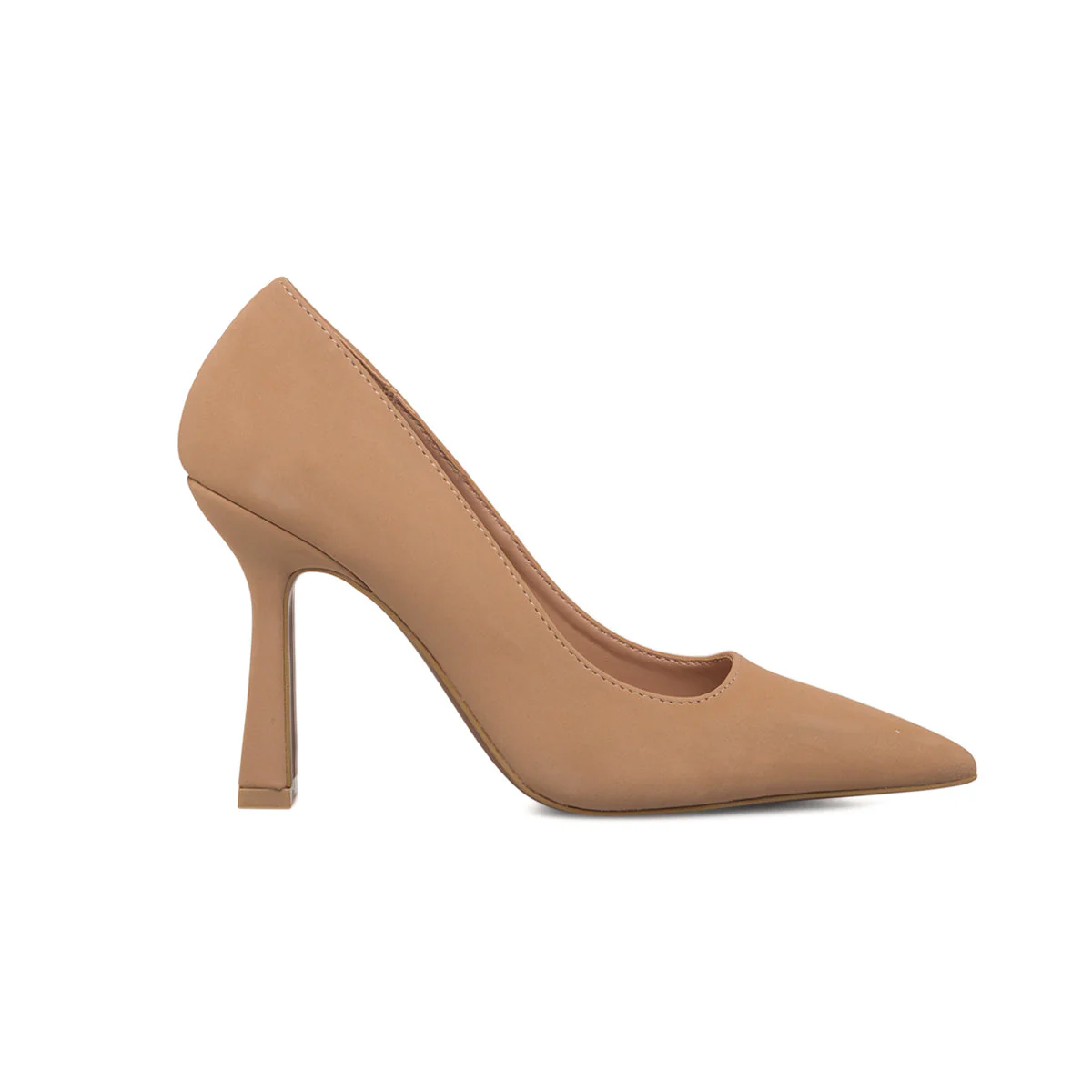 Décolleté beige in pelle vegana con tacco a campana Call It Spring Steady