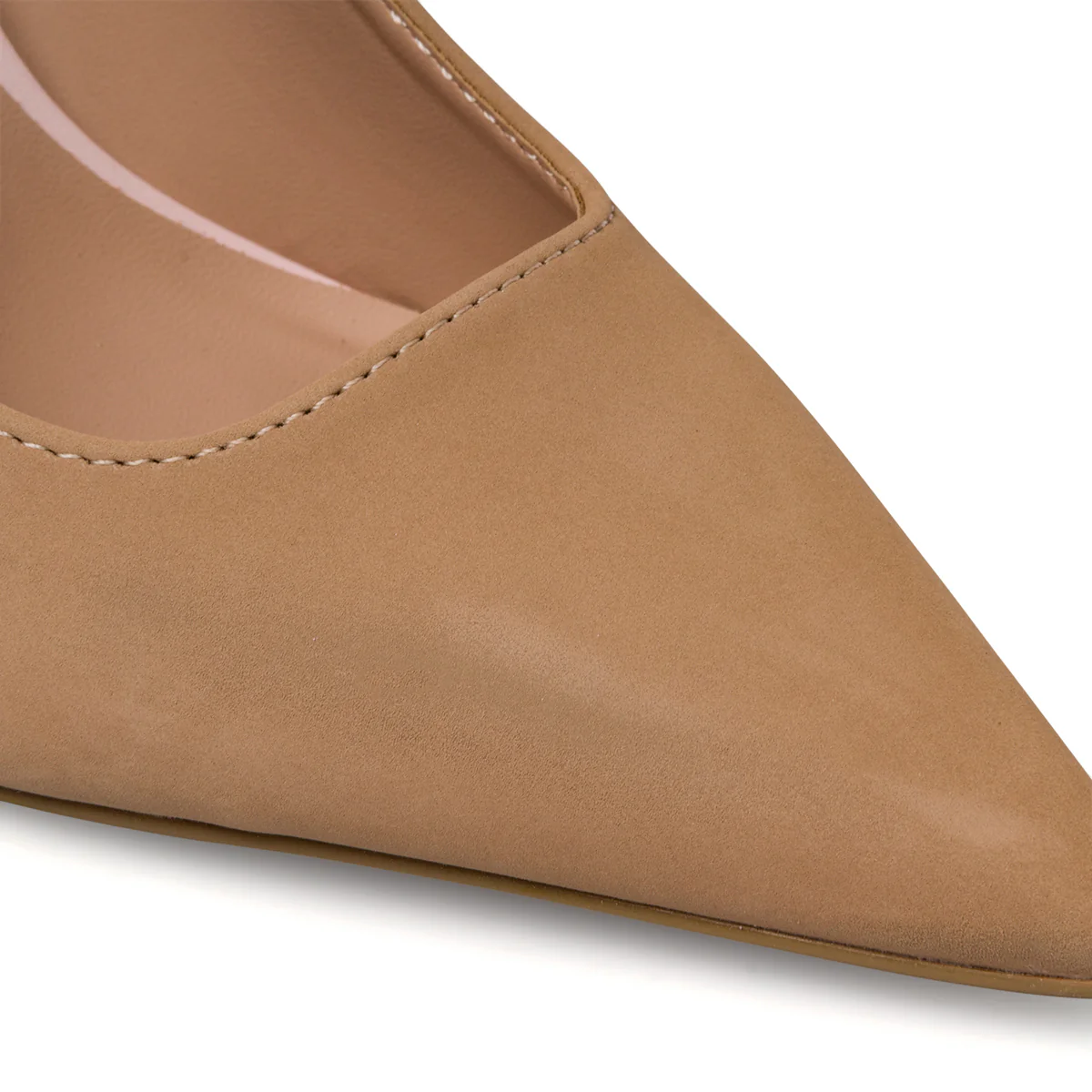 Décolleté beige in pelle vegana con tacco a campana Call It Spring Steady - Image 6
