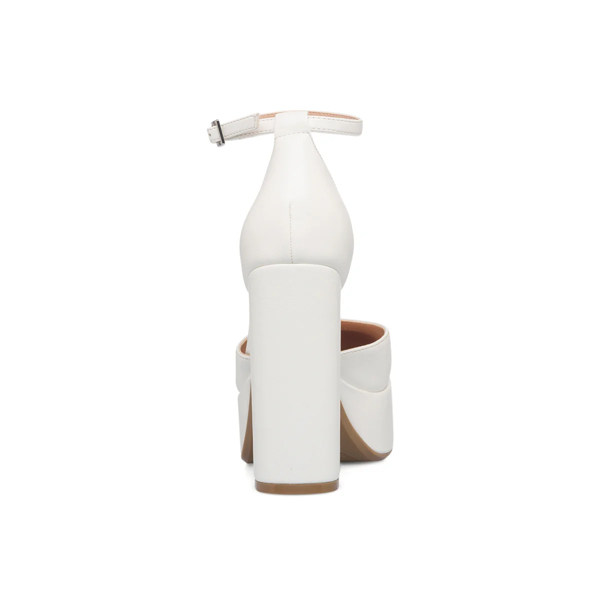 Décolleté bianche con plateau e cinturino Swish Jeans - Image 4