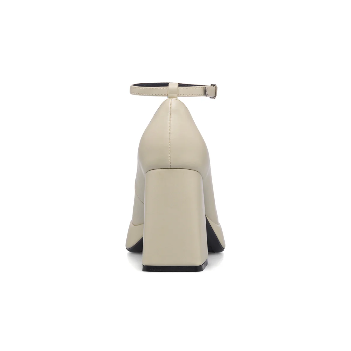 Décolleté bianche con punta squadrata e tacco a blocco 9 cm Swish Jeans - Image 14