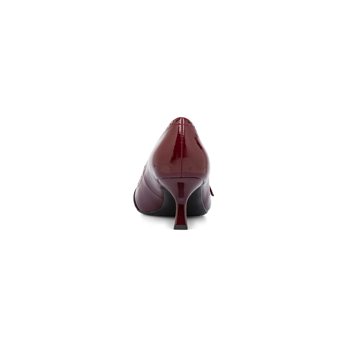 Décolleté bicolore bordeaux e nere da Donna con tacco 6 cm Swish Jeans - Image 4