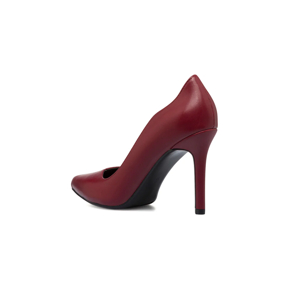 Décolleté bordeaux con tacco a spillo 10 cm Lora Ferres - Image 6
