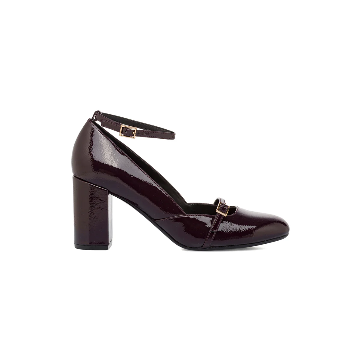 Décolleté bordeaux da Donna con cinturino e tacco 7,5 cm Lora Ferres