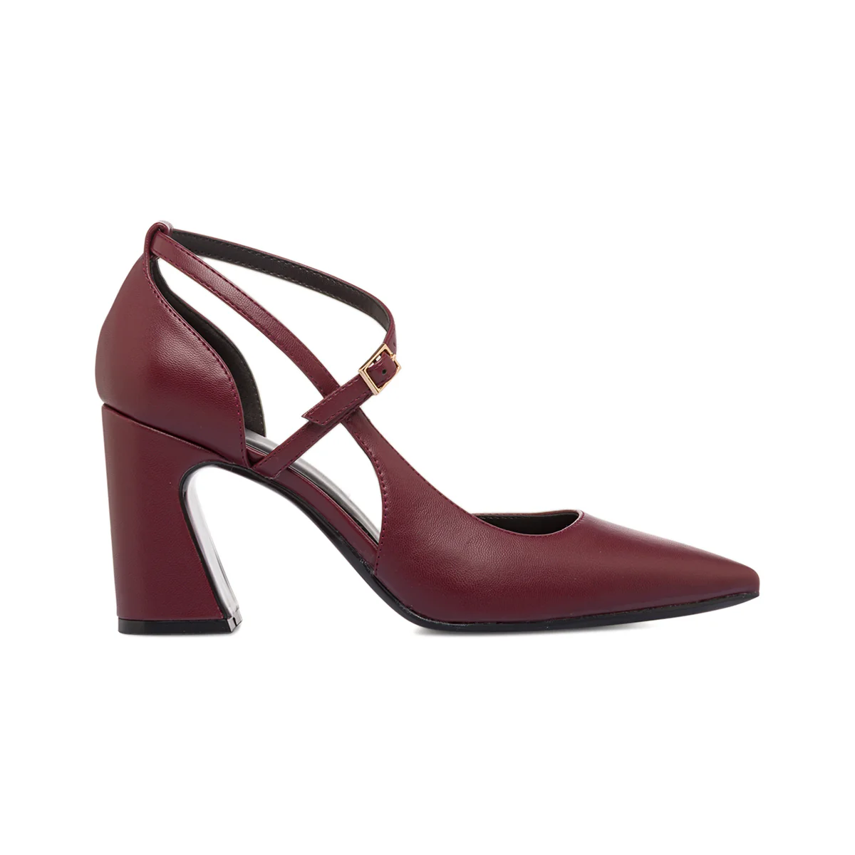 Décolleté bordeaux da Donna con tacco rocchetto 8,5 cm Swish Jeans - Image 4