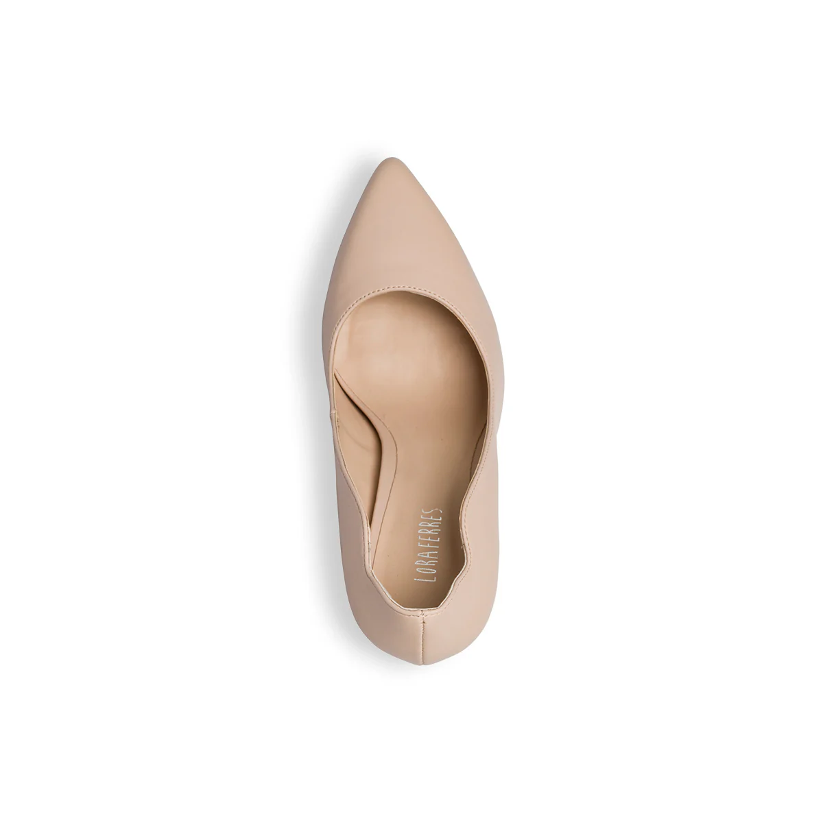 Décolleté color nude con tacco a stiletto 9 cm Lora Ferres - Image 12