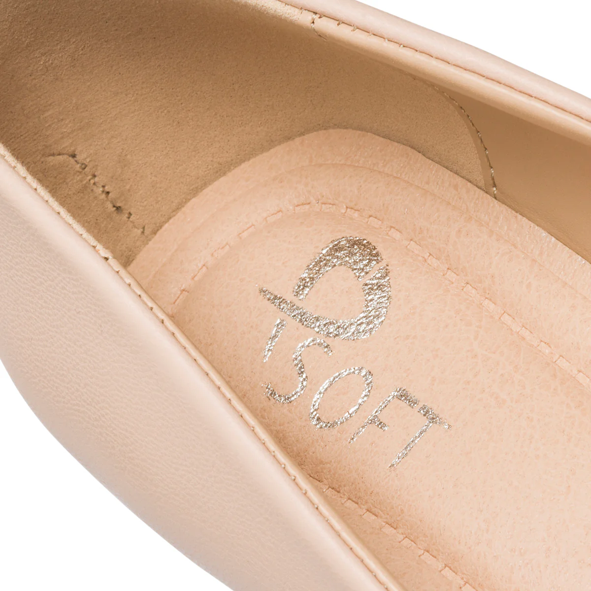 Décolleté comfort color nude con tacco 6,5 cm P Soft - Image 8
