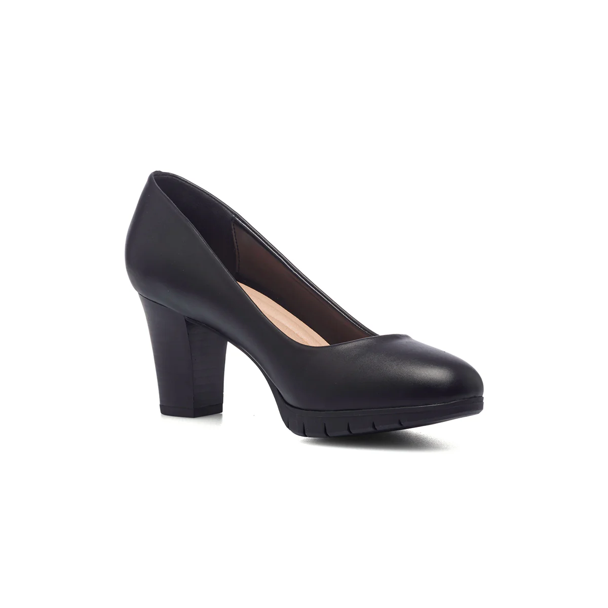 Décolleté comfort nere con tacco 6,5 cm P Soft - Image 12