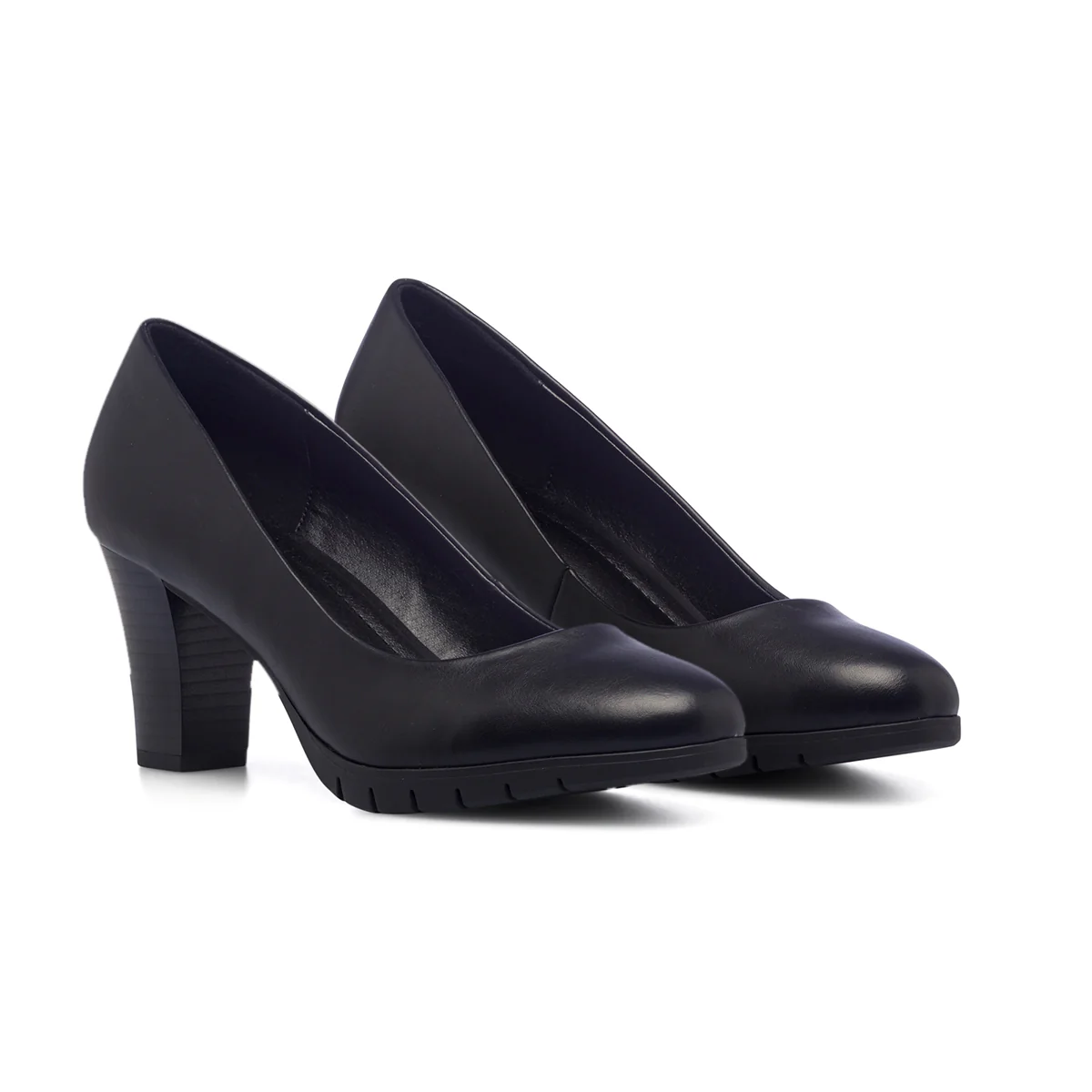 Décolleté comfort nere con tacco 6,5 cm P Soft - Image 14