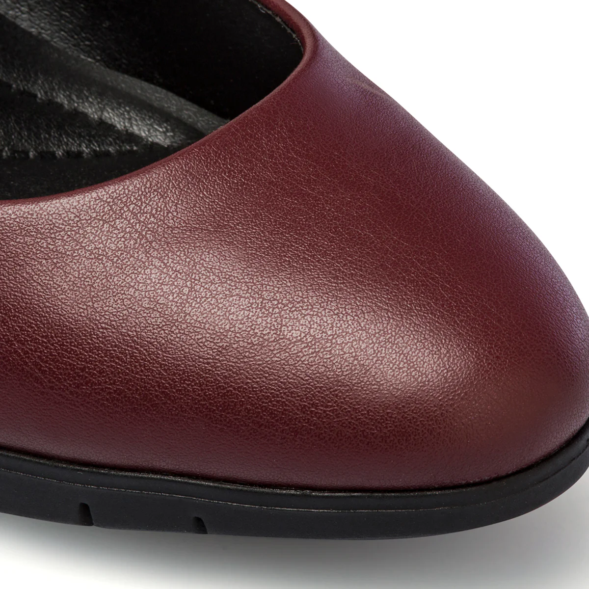 Décolleté comfort rosso scuro con tacco 6,5 cm P Soft - Image 16