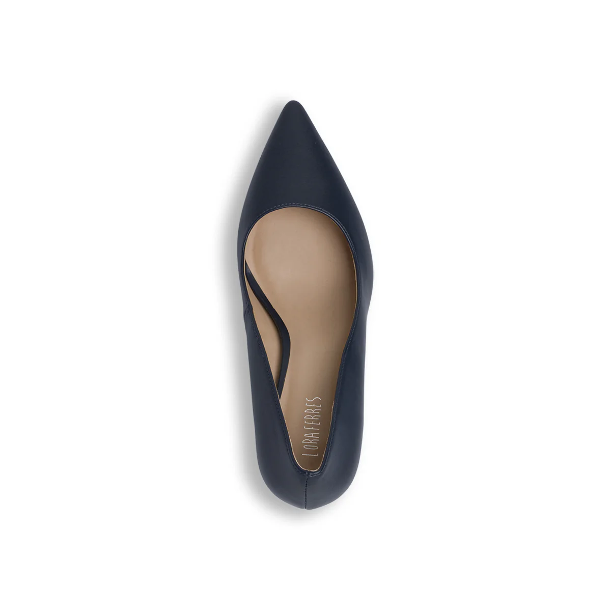 Décolleté da donna blu Lora Ferres con tacco a rocchetto 7,5 cm - Image 6