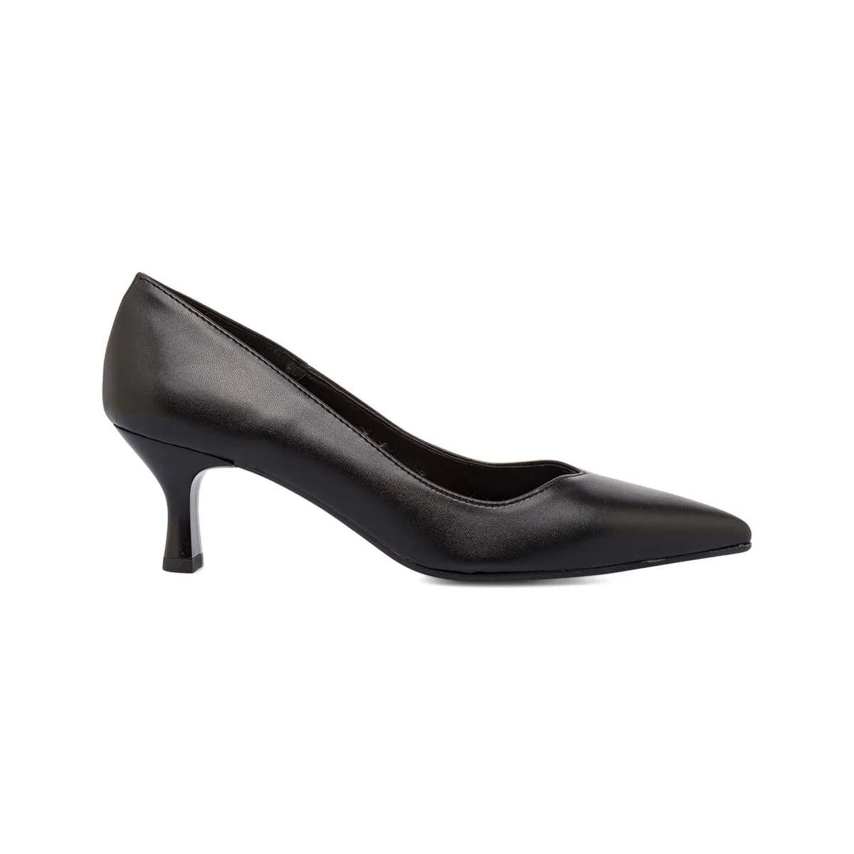 Décolleté da donna nero Lora Ferres con tacco 6 cm