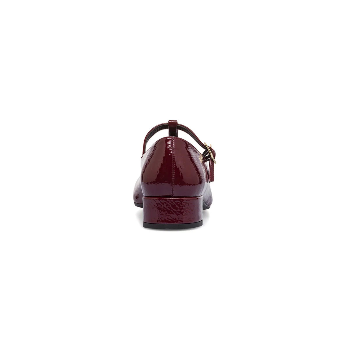 Décolleté da donna bordeaux effetto lucido Lora Ferres con tacco 3 cm - Image 7