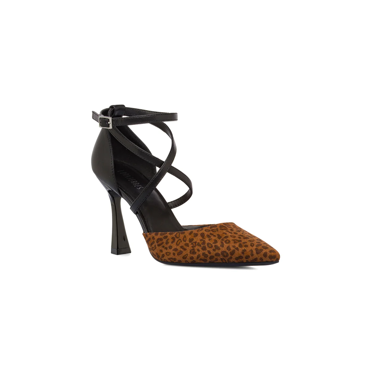 Décolleté Donna con tacco 9 e stampa animalier leopardata Lora Ferres - Image 2