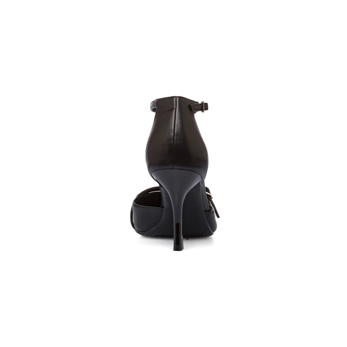 Décolleté Mary Jane da donna nere con cinturini e tacco a campana 8,5 cm Lora Ferres - Image 7
