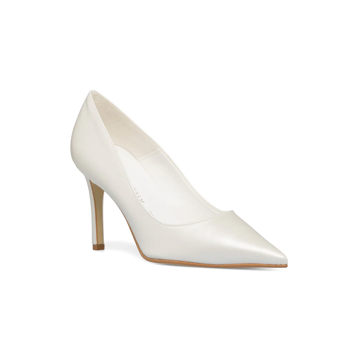 Décolleté da sposa bianco perla con tacco 9 cm - Image 14