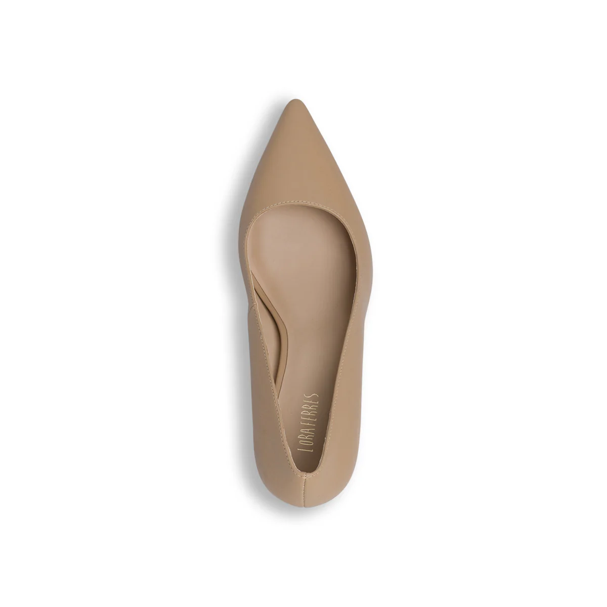 Décolleté Lora Ferres da donna Beige a punta con tacco 7,5 cm - Image 6