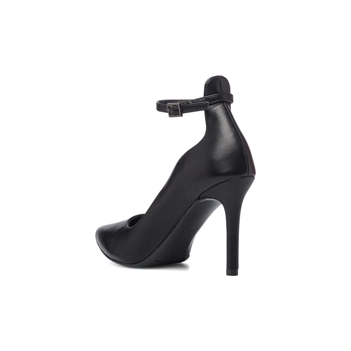 Décolleté nere con tacco 10 cm e cinturino alla caviglia Lora Ferres - Image 3