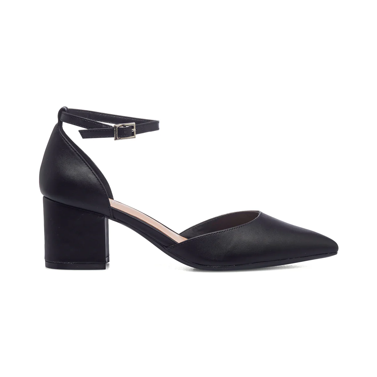 Décolleté nere con cinturino e tacco 6 cm Lora Ferres - Image 6