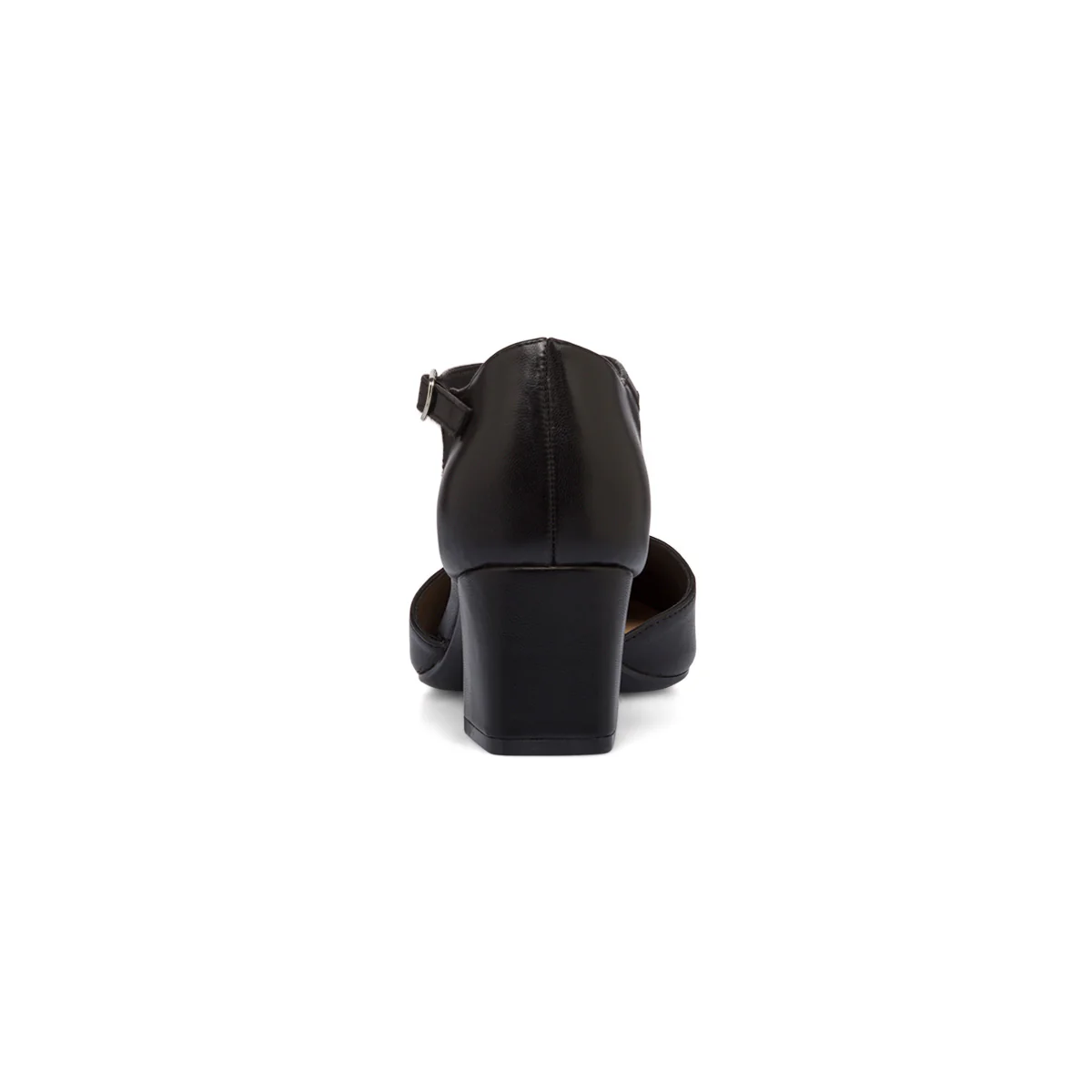 Décolleté nere con cinturino e tacco a blocco 6 cm Swish Jeans - Image 4