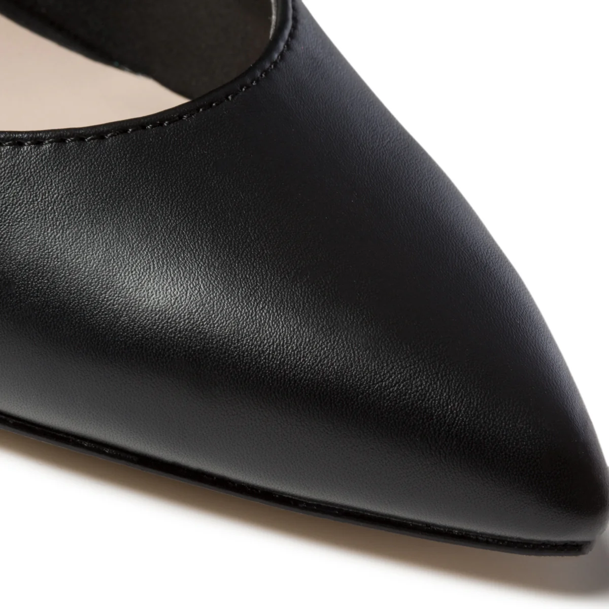 Décolleté nere con fasce elastiche e tacco 7 cm Lora Ferres - Image 5
