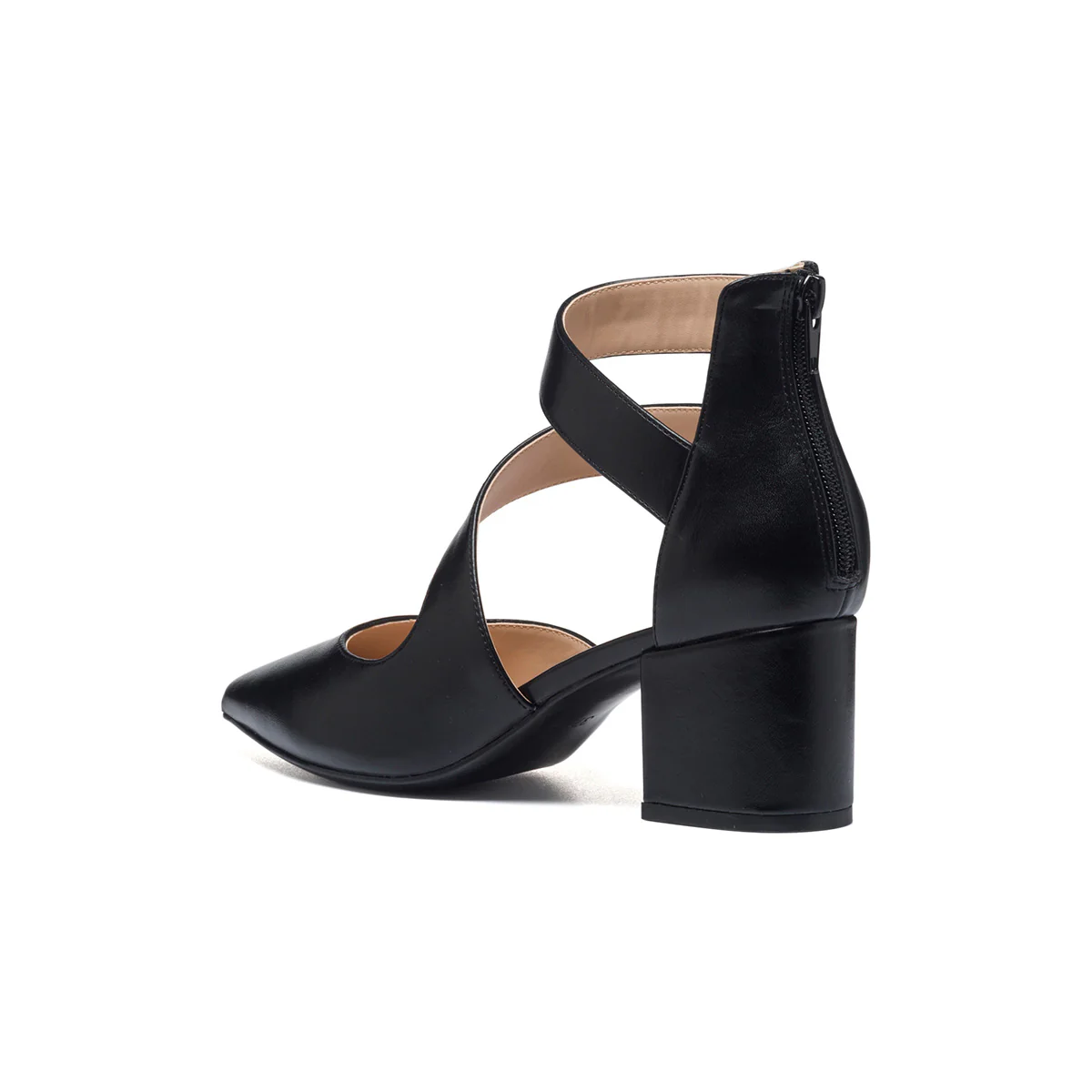 Décolleté nere con punta sfilata e tacco 6 cm Lora Ferres - Image 3