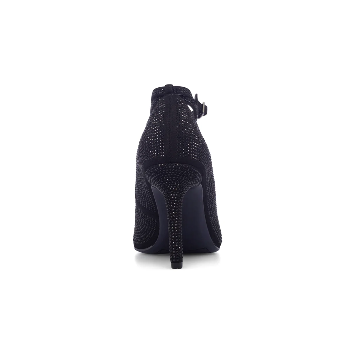 Décolleté nere con strass e tacco a stiletto 9 cm Lora Ferres - Image 14