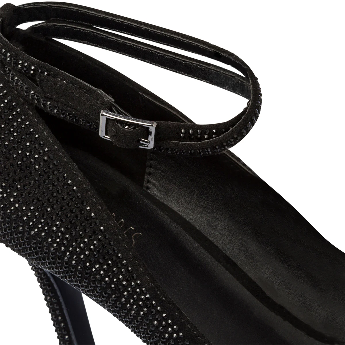 Décolleté nere con strass e tacco a stiletto 9 cm Lora Ferres - Image 16
